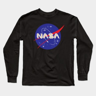 NASA Rainbow logo Long Sleeve T-Shirt